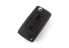 Fjernbetjent bilnøgle 2 knapper til citroen berlingo